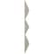 Ekena Millwork 11 7/8in. W x 11 7/8in. H Benson EnduraWall Decorative 3D Wall Panel Covers 0.98 Sq. Ft. WP12X12BEGBW - alternate 4